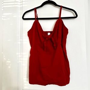 Old Navy Retro Front Tie Tank Top